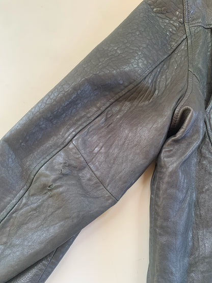 XXL Wilsons Leather Faux Fur Bomber Jacket