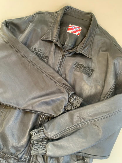 XL 1995 Hendrick Motorsports Winston Cup Champion Leather Jacket