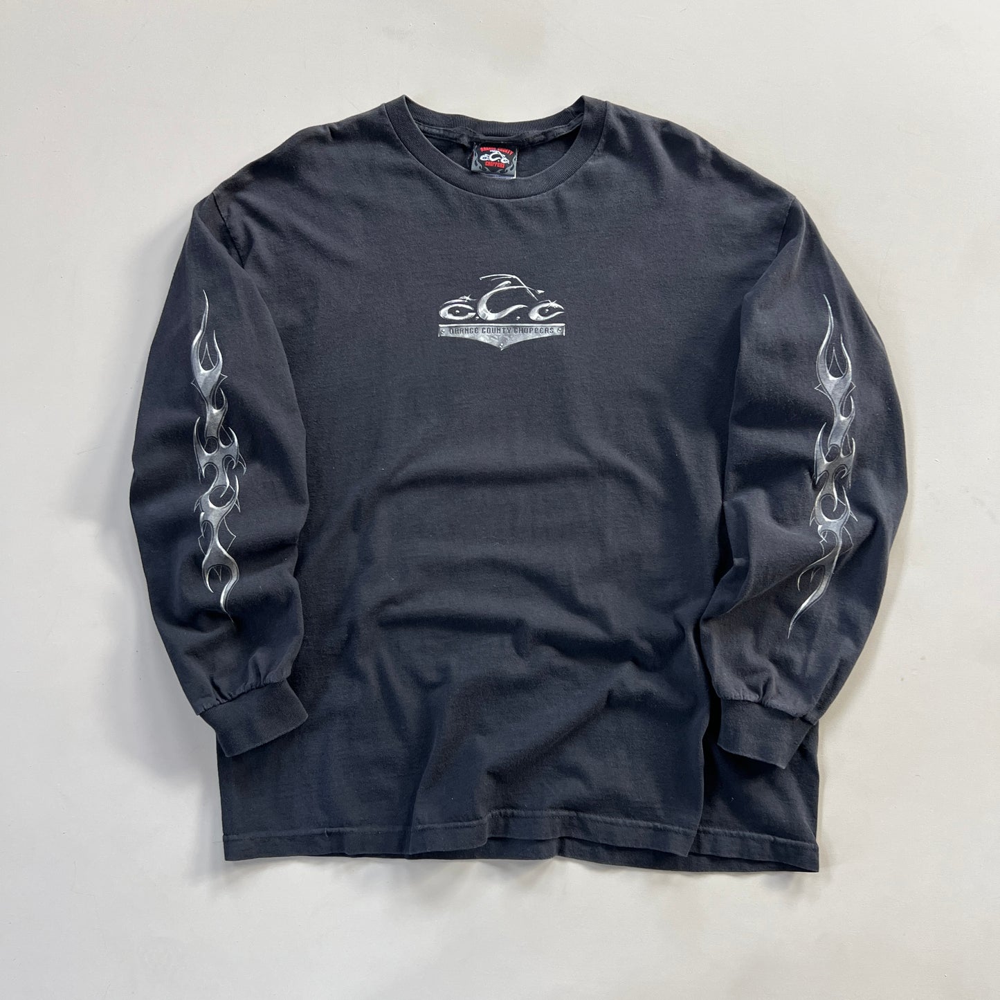 XL 2000s Orange County Choppers Long Sleeve T-shirt