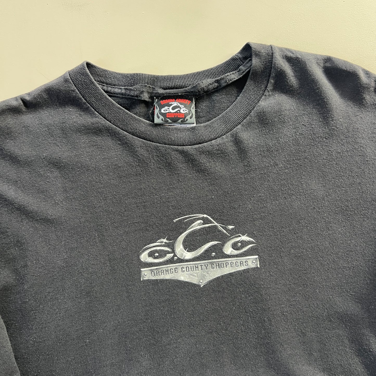 XL 2000s Orange County Choppers Long Sleeve T-shirt