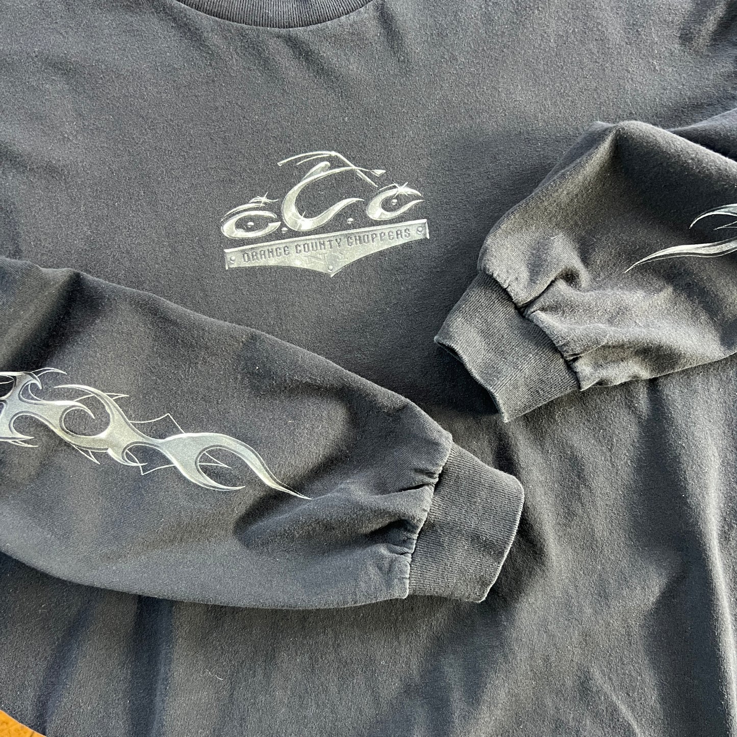 XL 2000s Orange County Choppers Long Sleeve T-shirt
