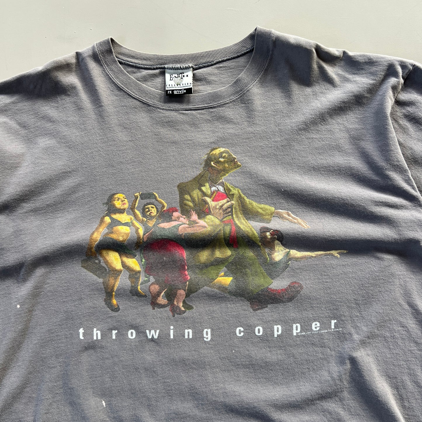 XXL 1994 Live Throwing Copper Tour T-shirt