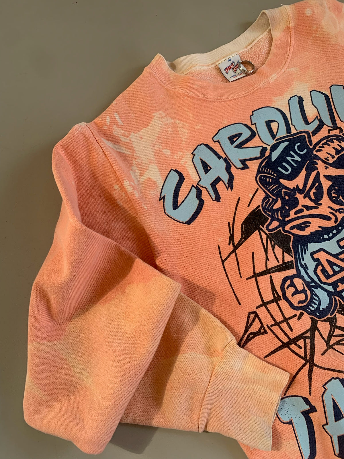 Medium 1993 Carolina Tar Heels Over Dye Sweatshirt