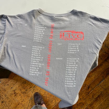 XXL 1994 Live Throwing Copper Tour T-shirt