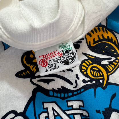 Large 90s North Carolina Tar Heels Boot T-shirt