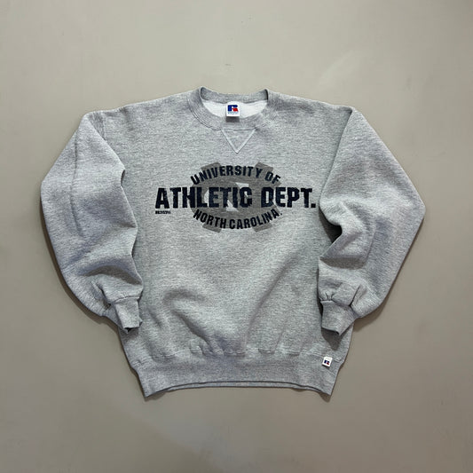 Large 90s UNC Tar Heels Russell Athletic Sweatshirt