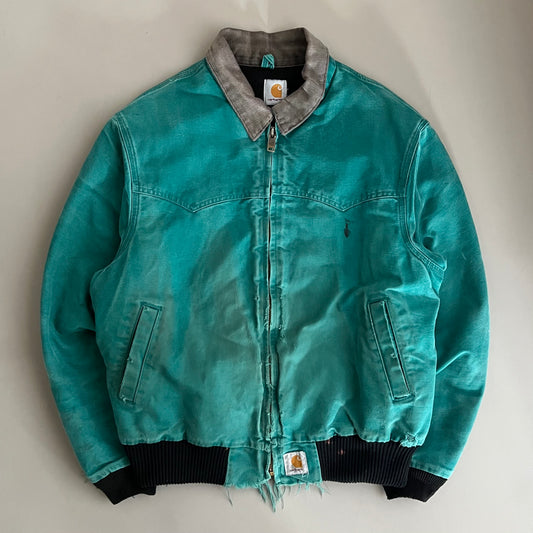 Large 90s Heavily Distressed Carhartt Santa Fe Jacket