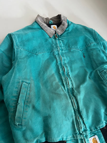 Large 90s Heavily Distressed Carhartt Santa Fe Jacket