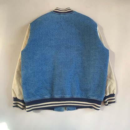 XXL 2000s Dickies Denim Varsity Style Jacket