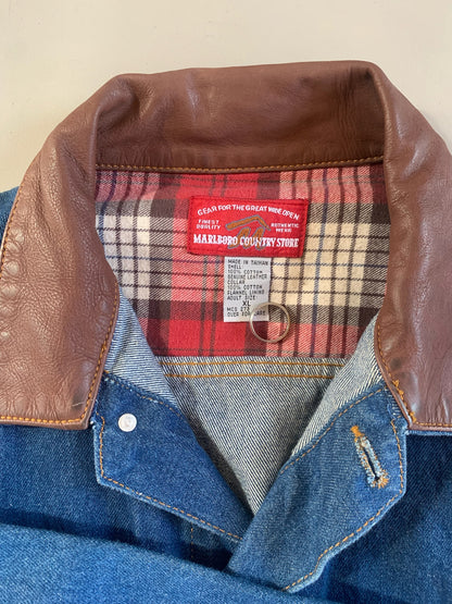 XL 1990s Marlboro Country Store Denim Jacket