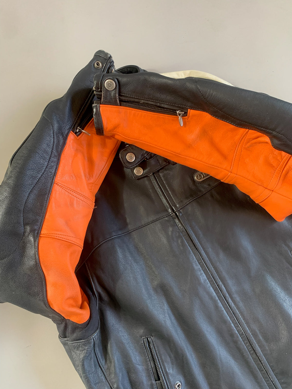 XL Harley Davidson Leather Biker Jacket