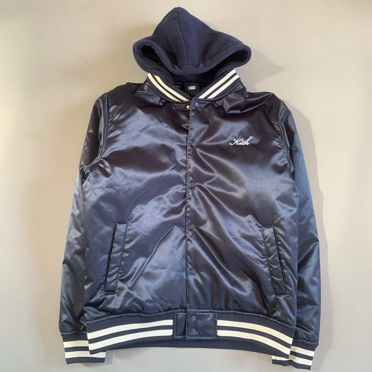 Large Kith Navy Gorman Hooded Jacket