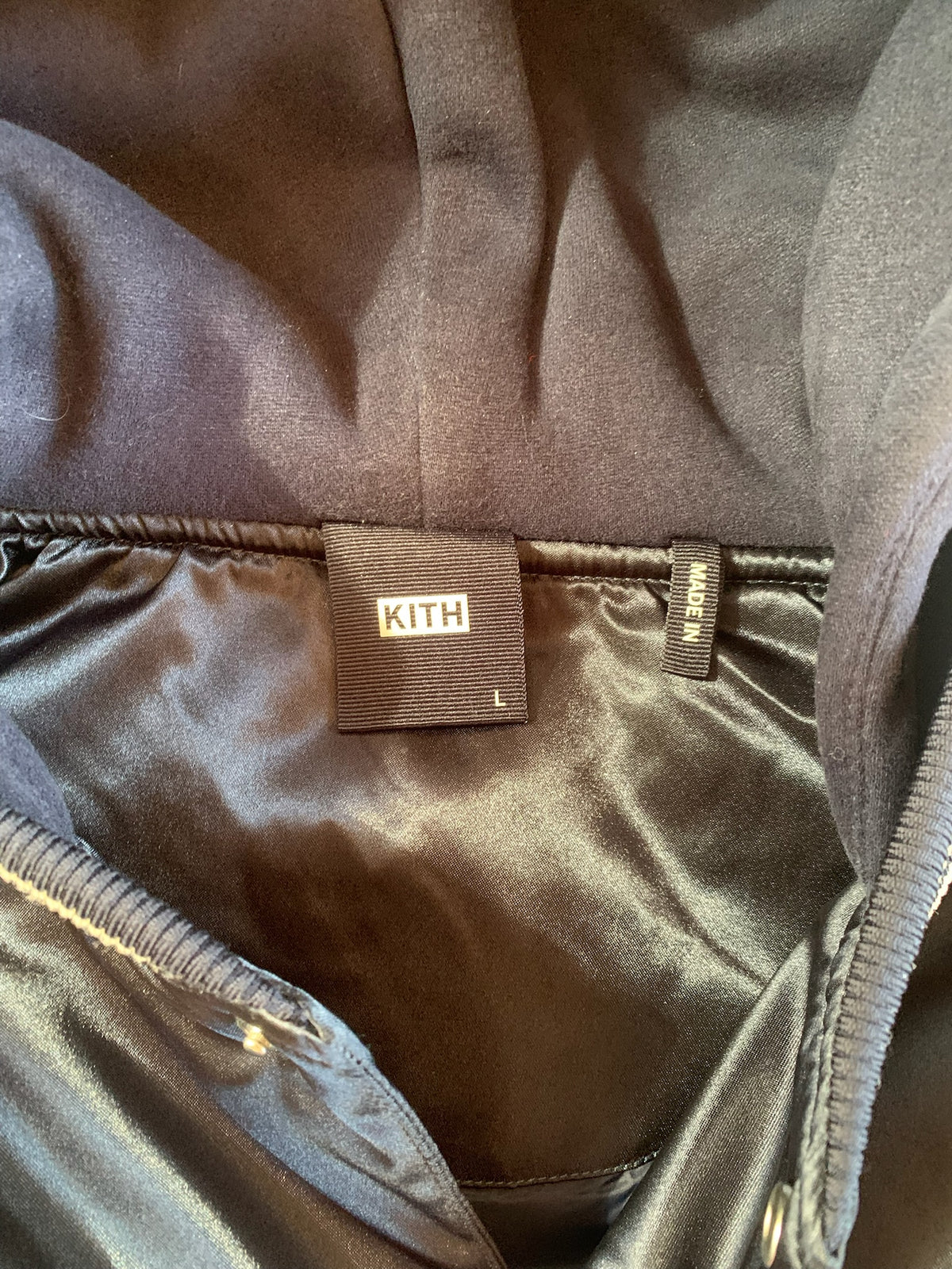 Large Kith Navy Gorman Hooded Jacket