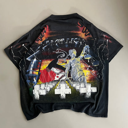 XL 1991 Metallica Master of Puppets AOP T-shirt