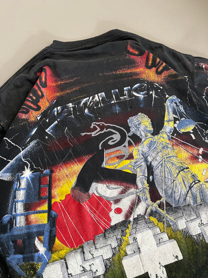 XL 1991 Metallica Master of Puppets AOP T-shirt