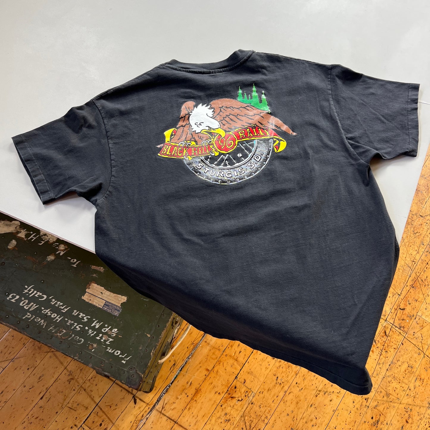 XL 1996 Black Hills Biker Rall T-shirt
