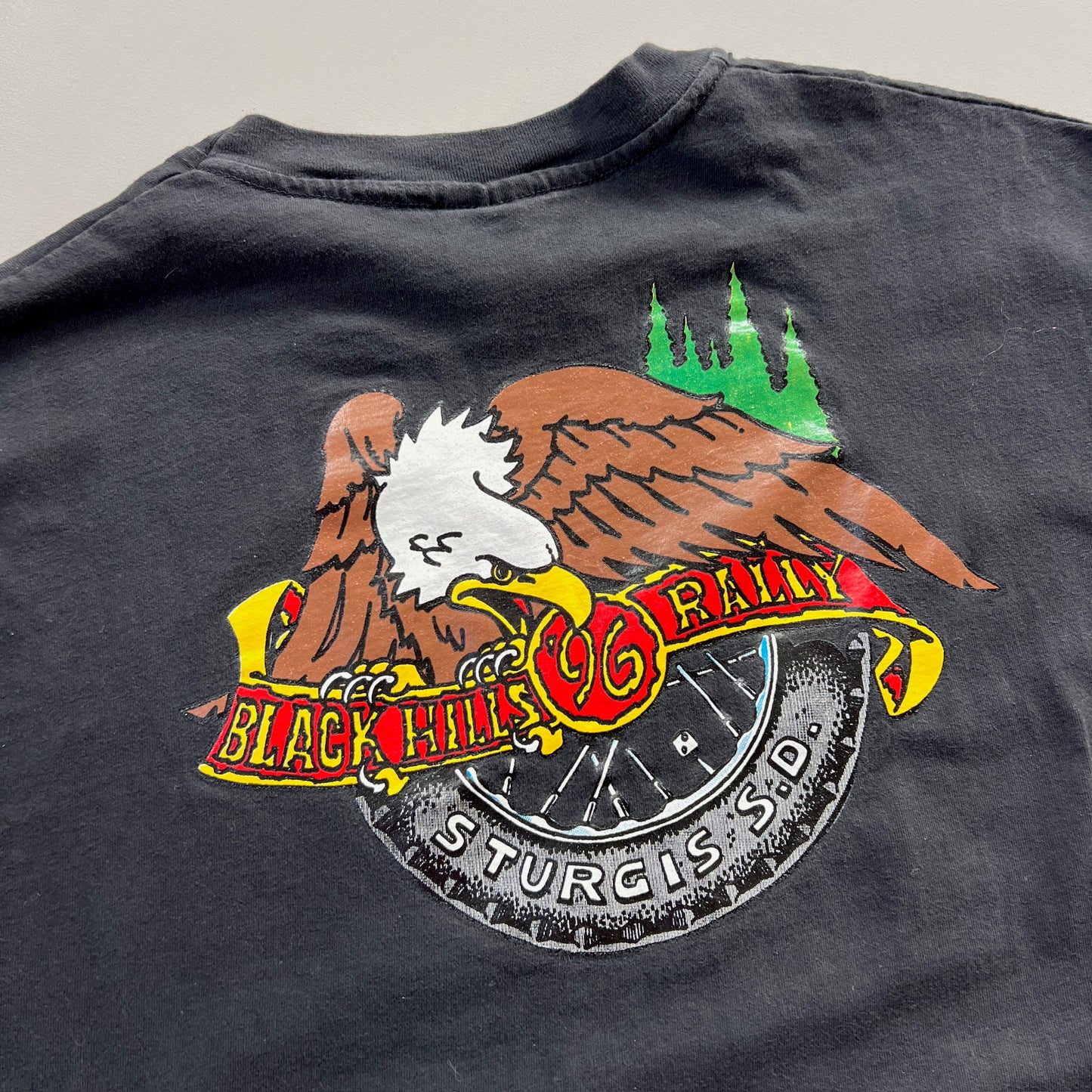 XL 1996 Black Hills Biker Rall T-shirt