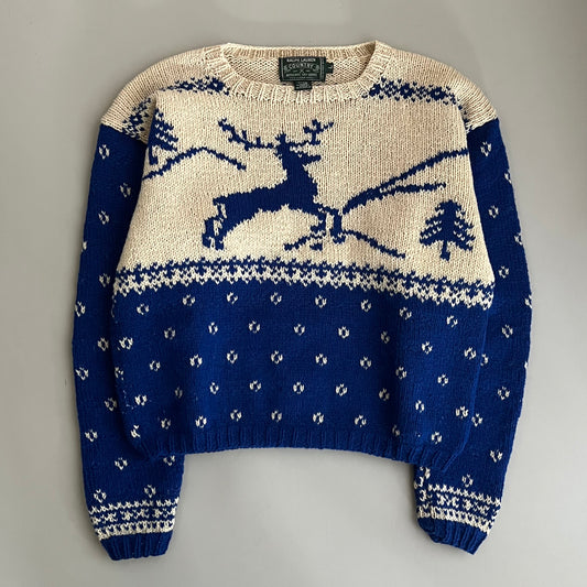 Large Polo Ralph Lauren Country Knit Sweater