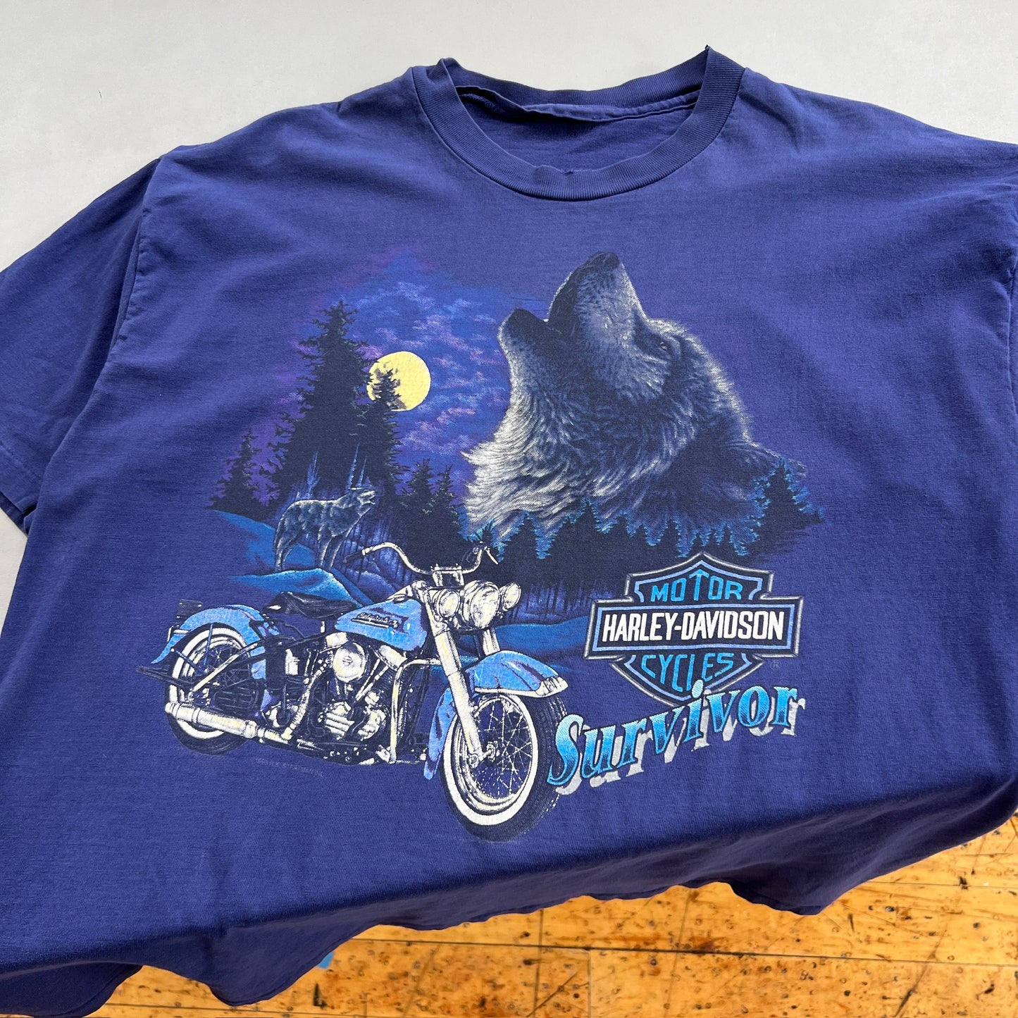 XL 1993 Harley Davidson Survivor Canada T-shirt