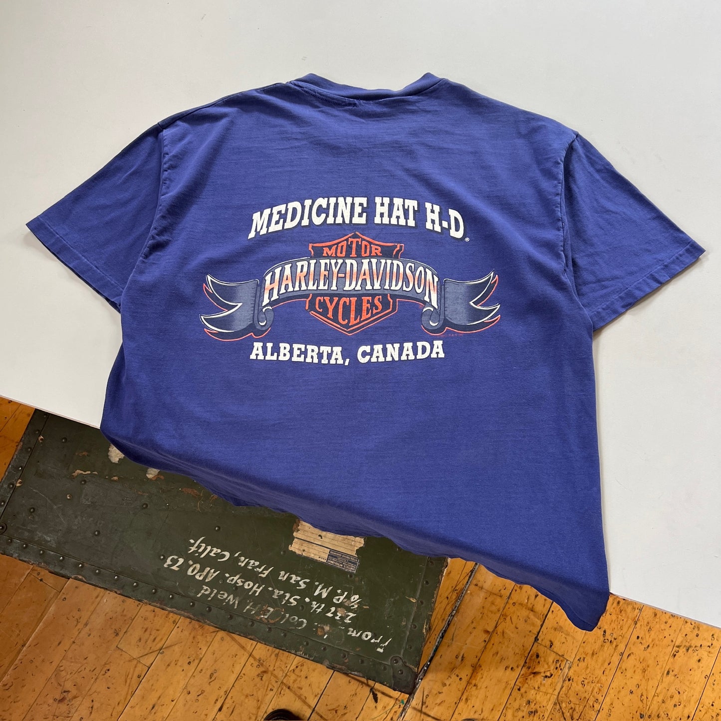 XL 1993 Harley Davidson Survivor Canada T-shirt