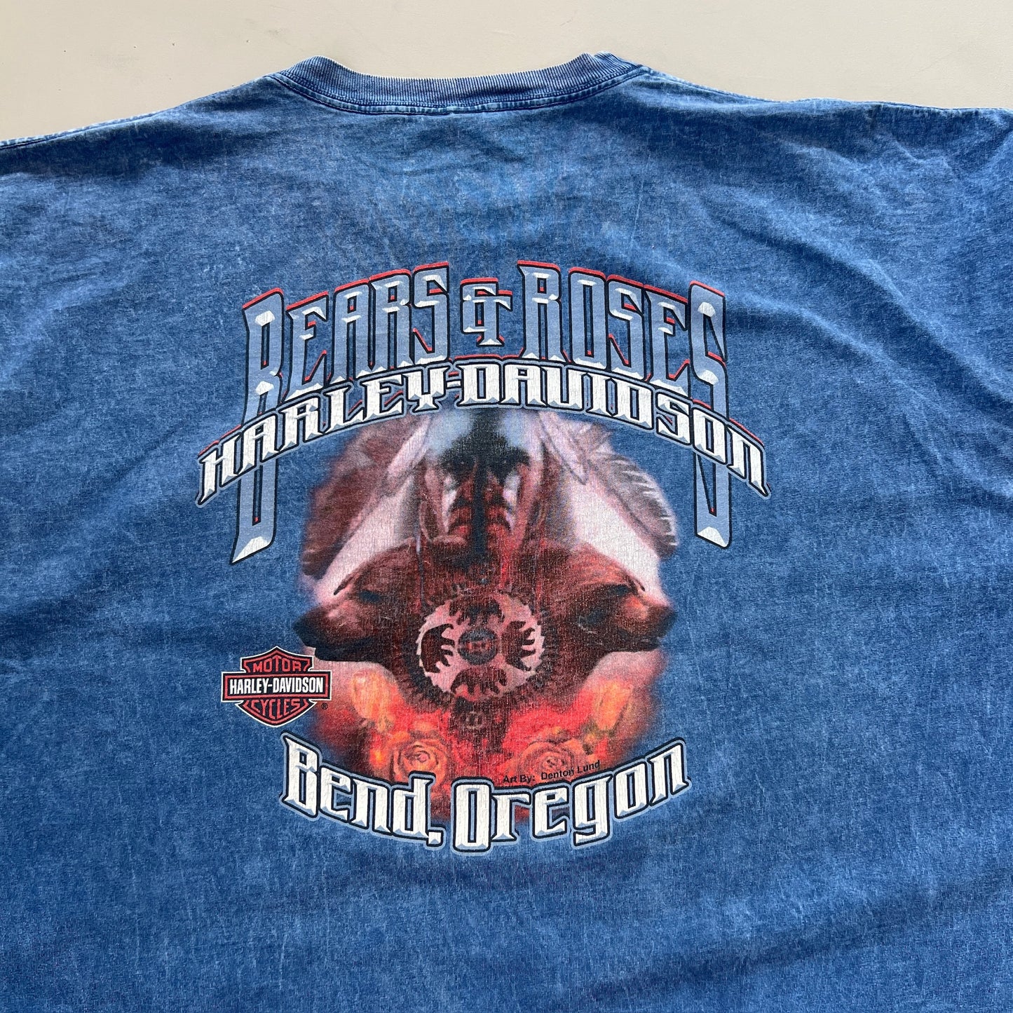 3XL 1990s Harley Davidson Oregon T-shirt