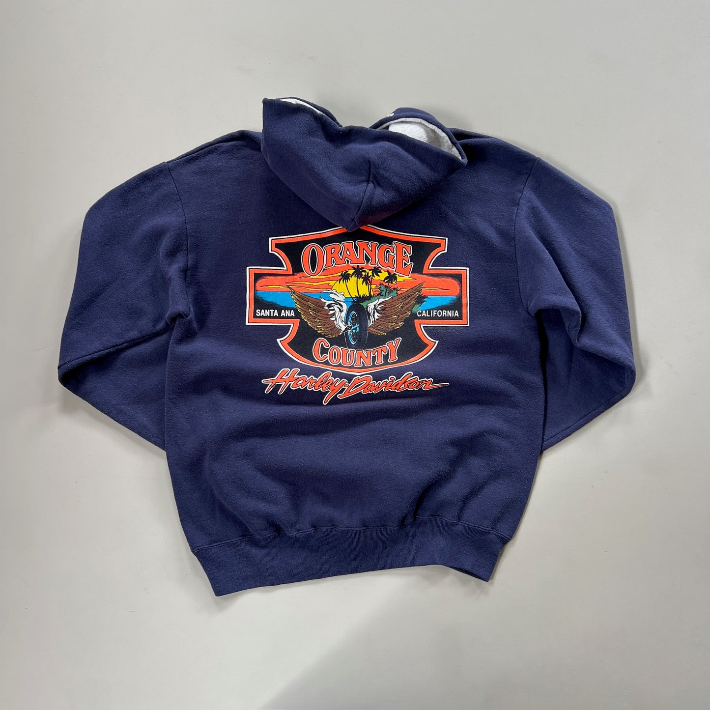 XL 1990 Harley Davidson Orange County Sweatshirt