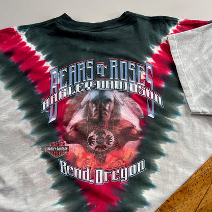 XXL 2005 Hrley Davidson Oregon Tie Dye T-shirt