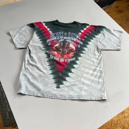XXL 2005 Hrley Davidson Oregon Tie Dye T-shirt