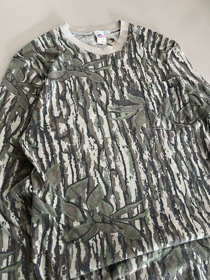 Large 90s Camo Blank T-shirt