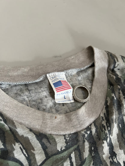 Large 90s Camo Blank T-shirt