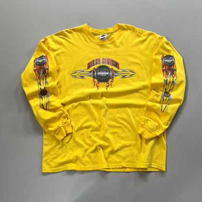 XXL 2004 Harley Davidson Arizona Flame Sleeve T-shirt