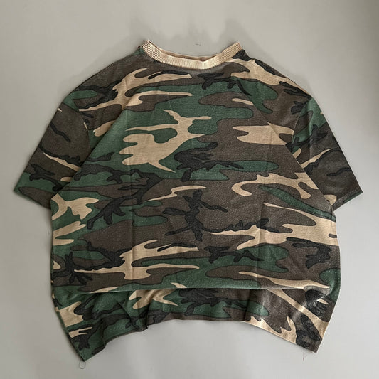 Large 90s Camo Blank T-shirt