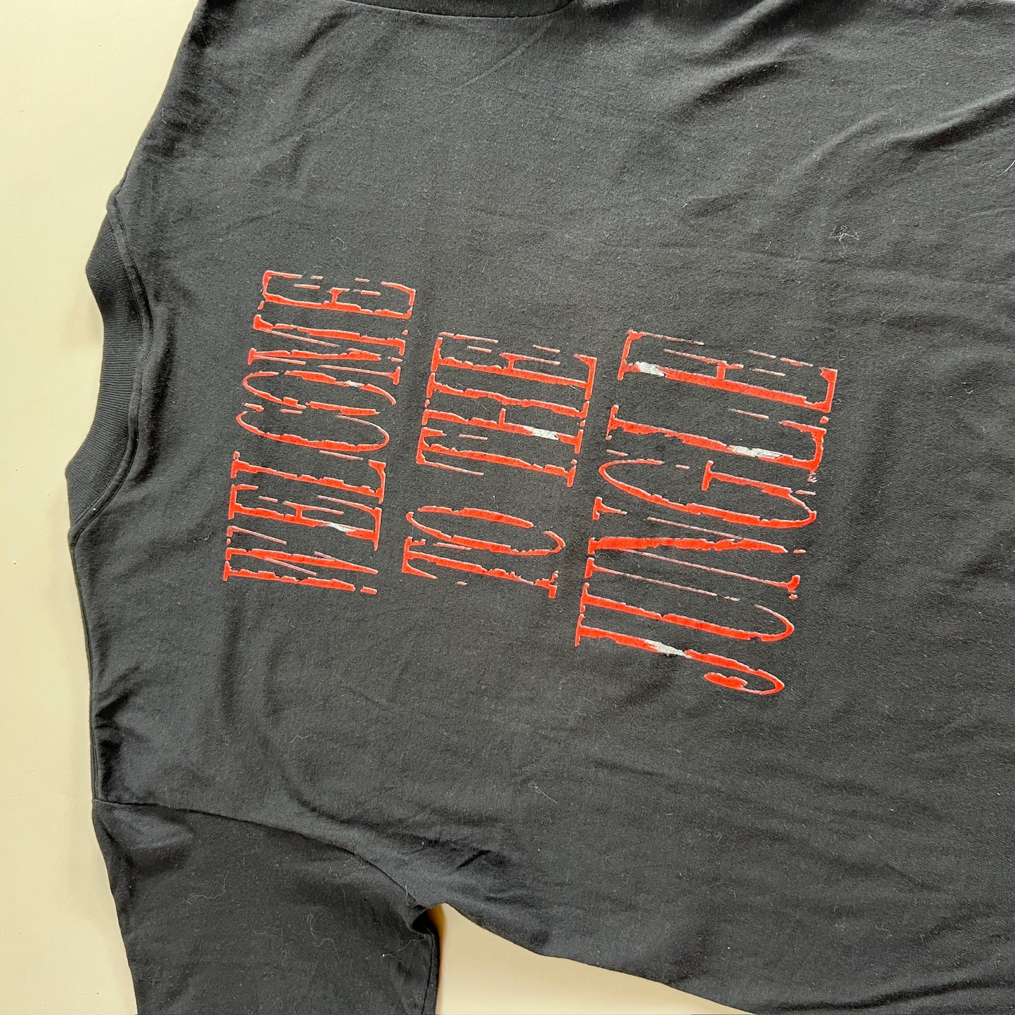 XL 1989 Guns N Roses Welcome to the Jungle T-shirt