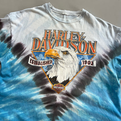 Large 1991 Harley Davidson British Columbia T-shirt