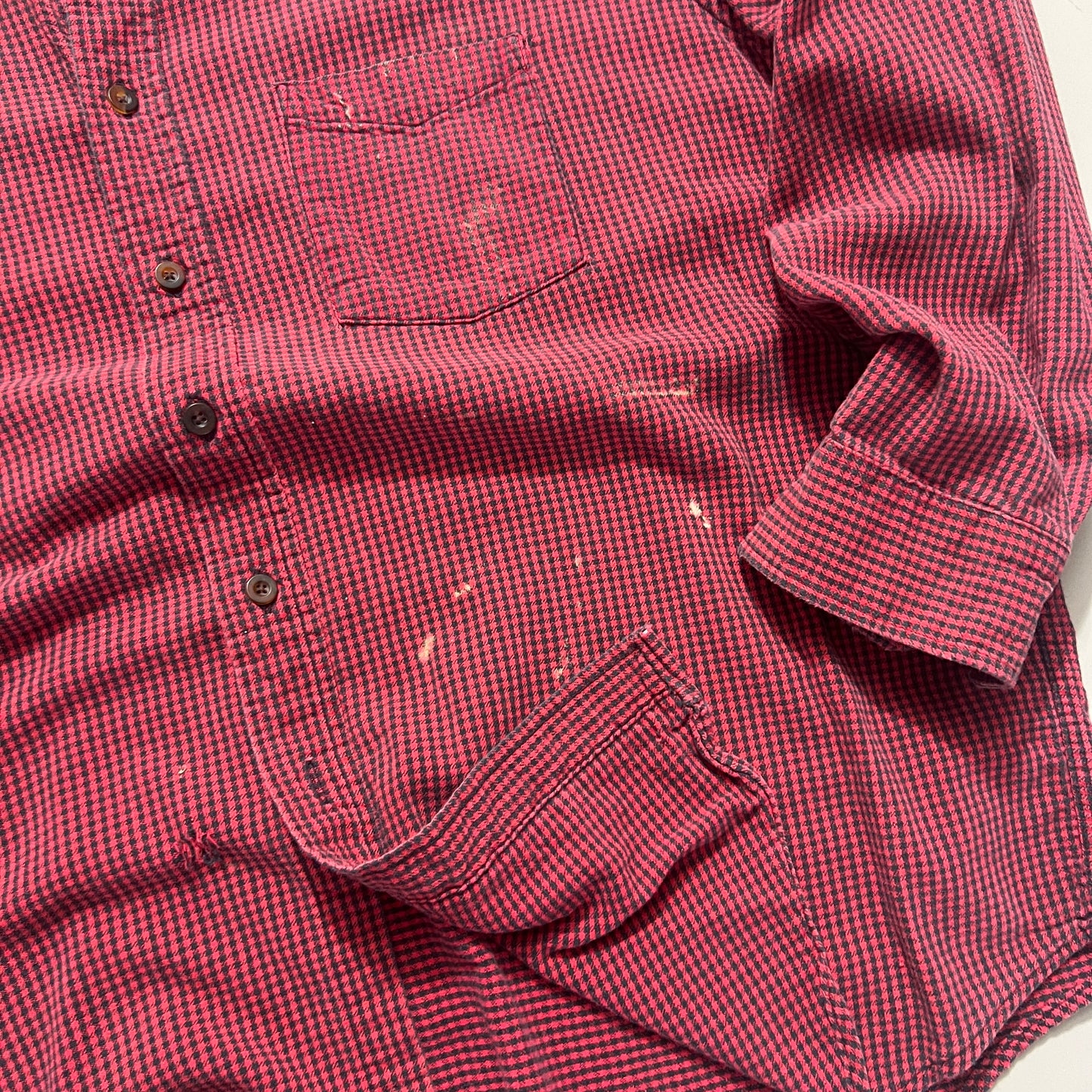 XL 90s Red L.L Bean Button Shirt