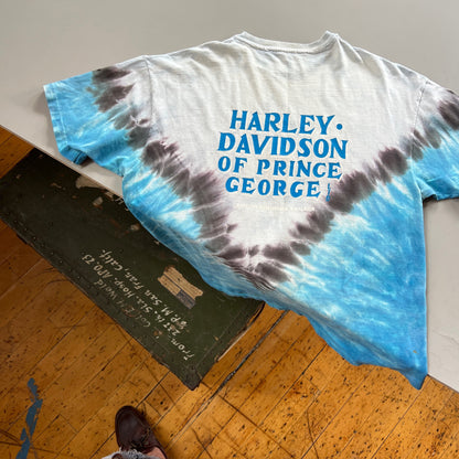 Large 1991 Harley Davidson British Columbia T-shirt