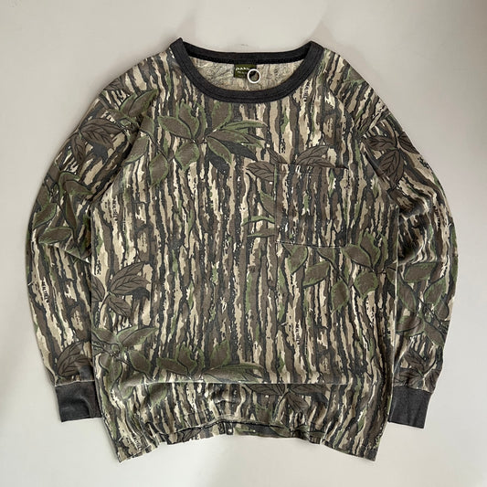 Large 90s Spartan Camo Long Sleeve Shirt