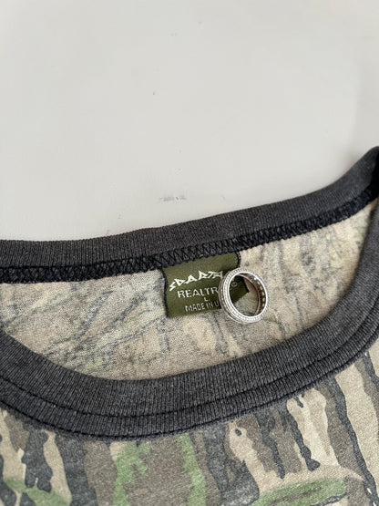 Large 90s Spartan Camo Long Sleeve Shirt