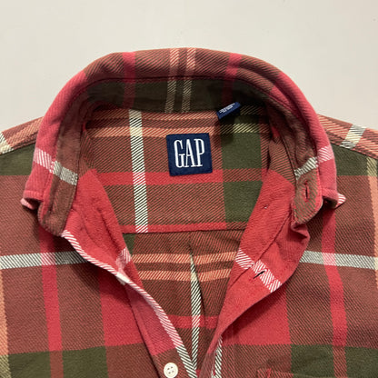 Small 90s GAP Plaid Button Shirt
