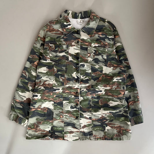 XL 90s Roamans Camo Jacket