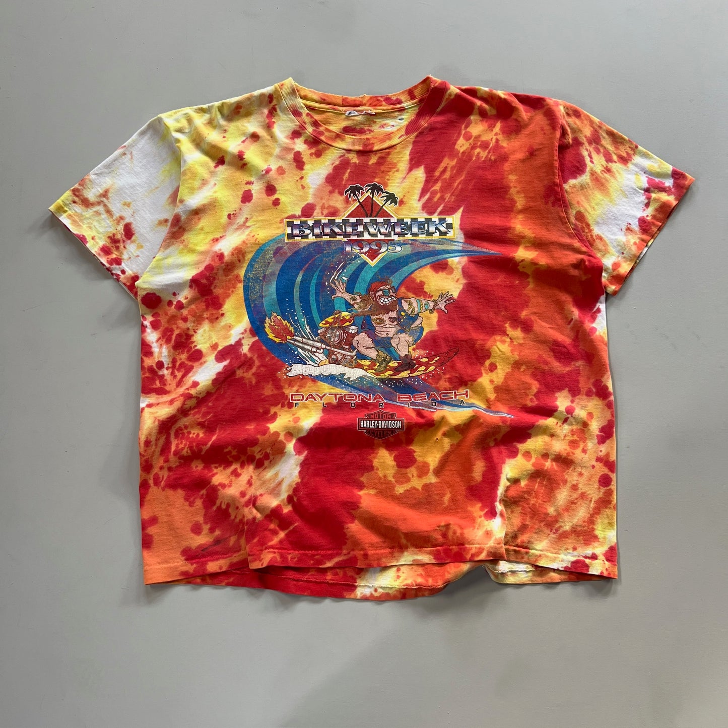 Large 1995 Harley Davidson Daytona Beach T-shirt