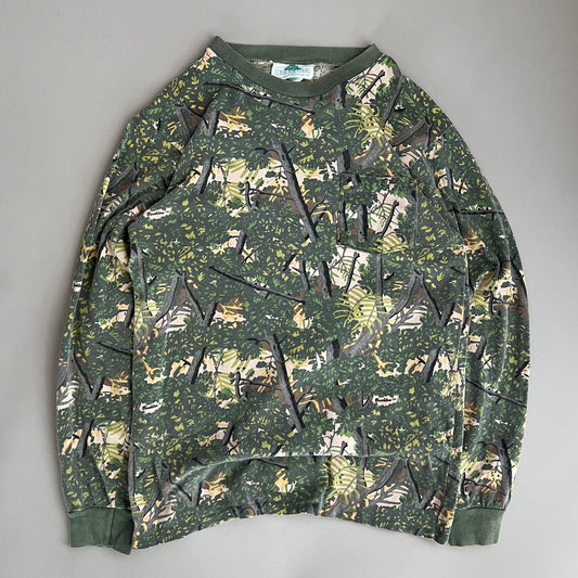 Medium 1989 Bushlan Camo Blank T-shirt