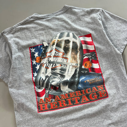 Large 1998 Harley Davidson American Heritage T-shirt