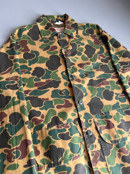 XL 90s SafTBak Camo Button Shirt