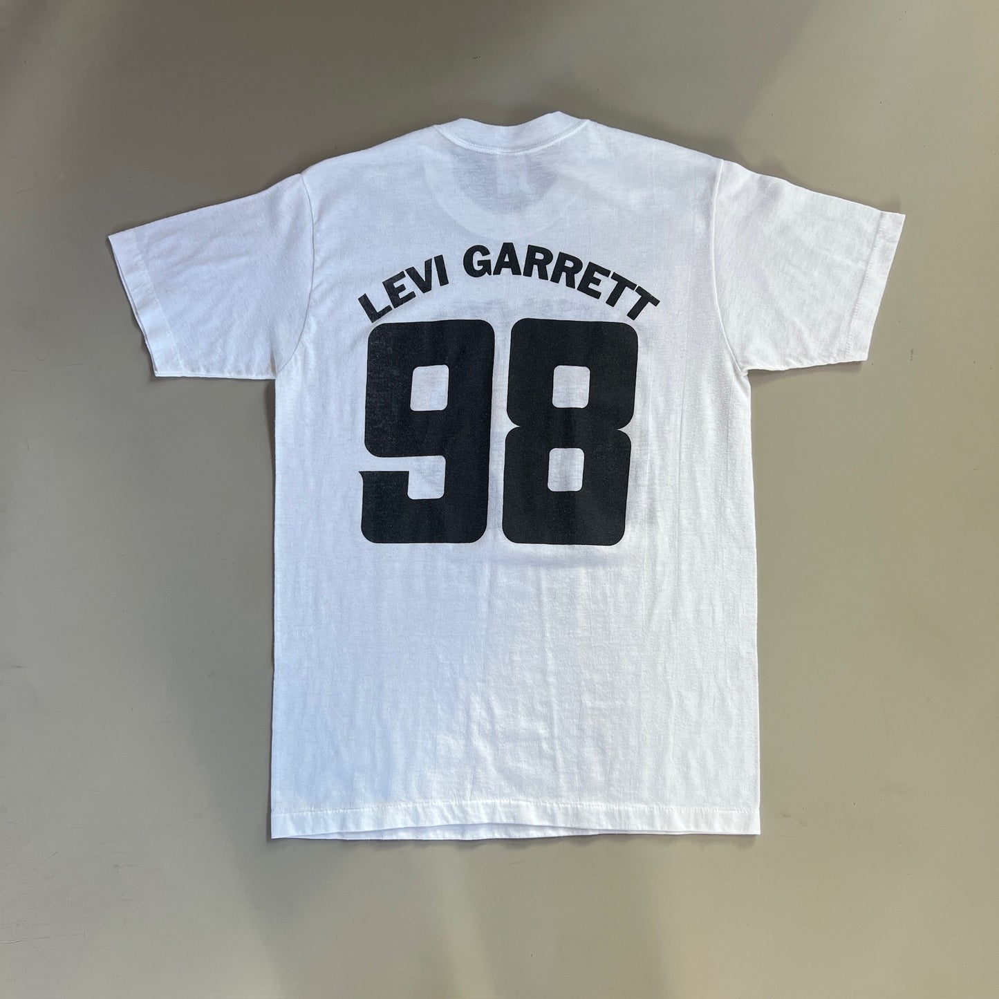 Large 1980s Levi Garrett Chew Crew T-shirt
