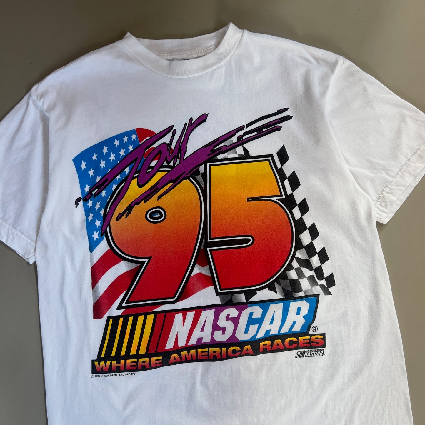 XL 1995 Nascar Tour T-shirt