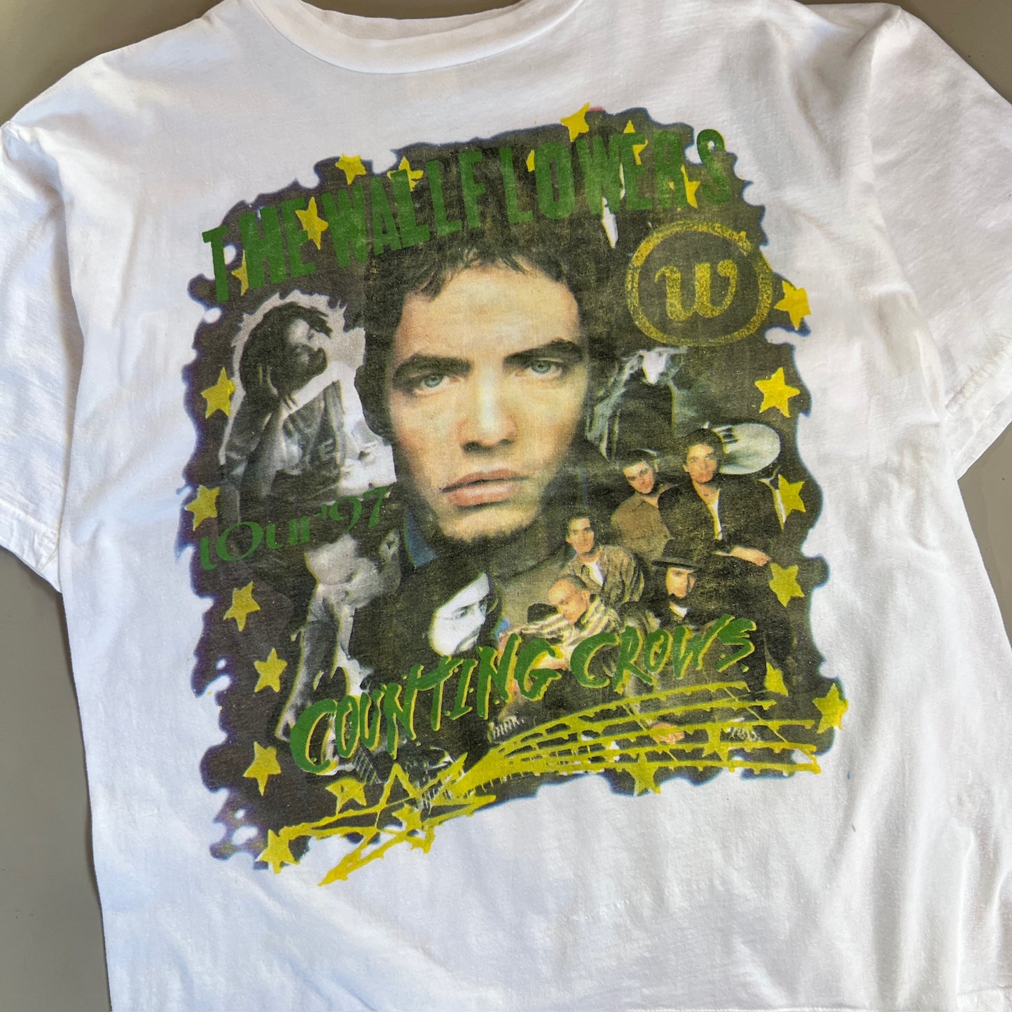 Large 1997 The Wallflowers/ Counting Crows Summer Tour Bootleg T-shirt