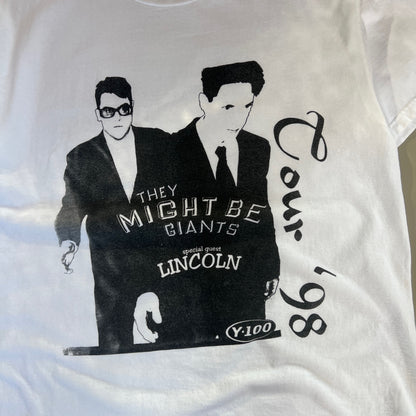 Large 1998 They Might Be Giants Ft Lincoln T-shirt