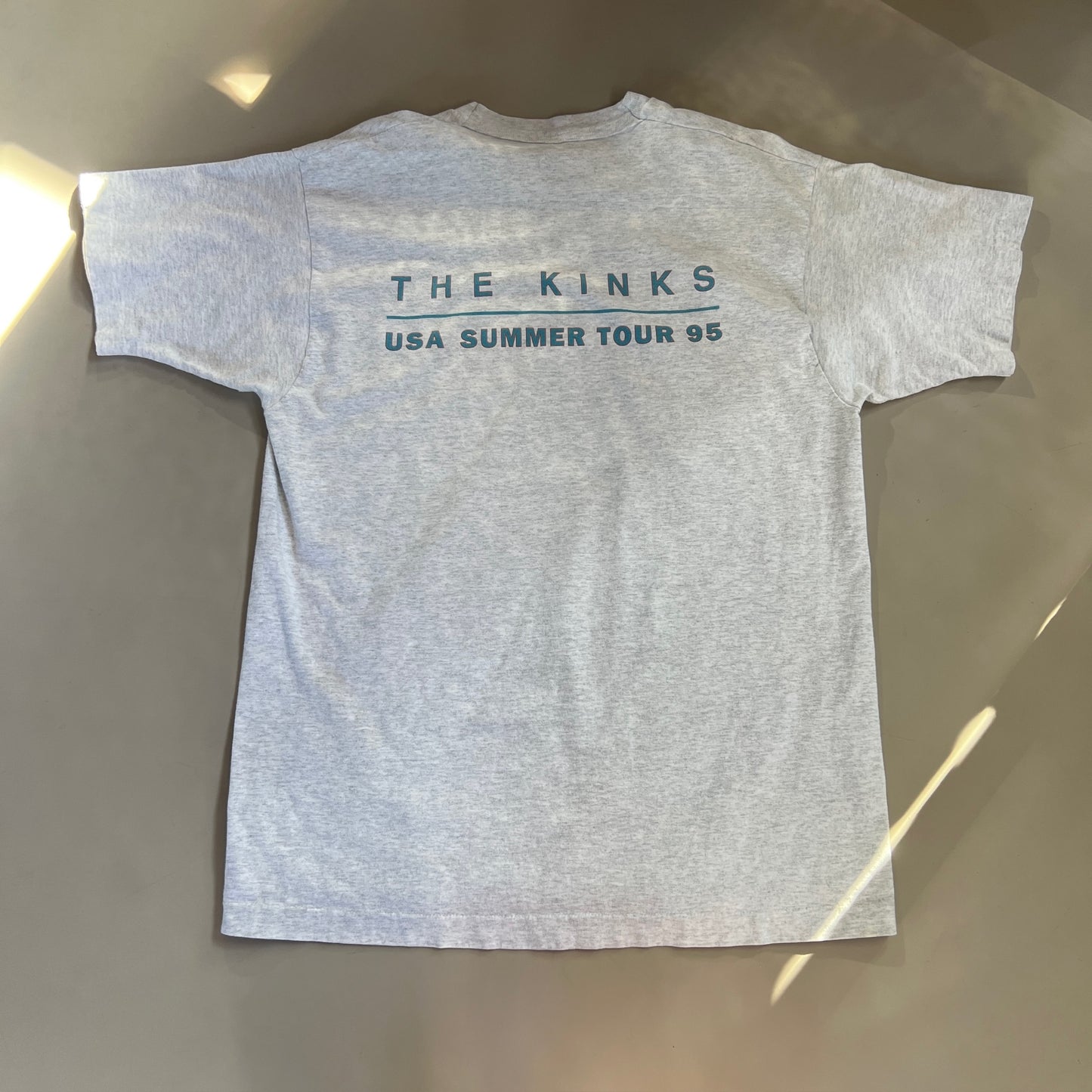 XL 1995 The Kinks USA Summer Tour T-shirt