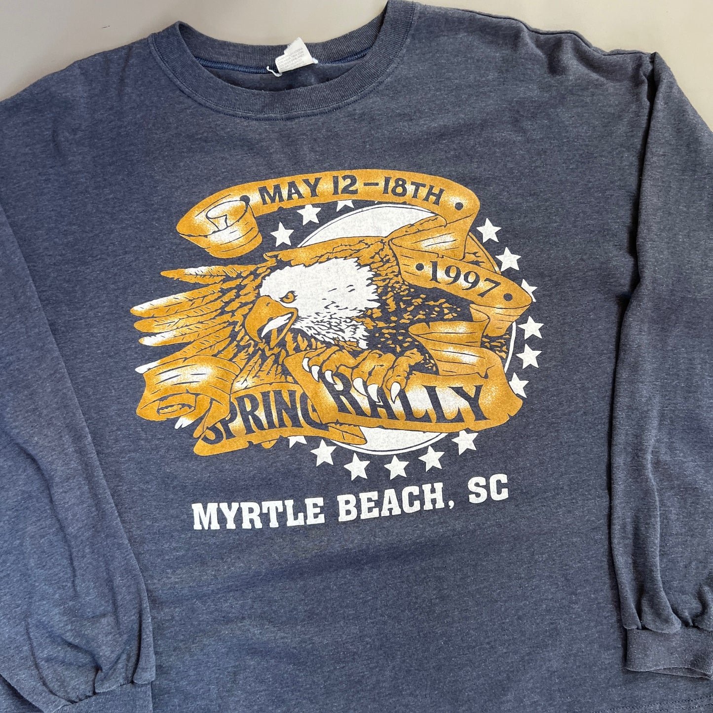 Large 1997 Myrtle Beach Spring Rally T-shirt